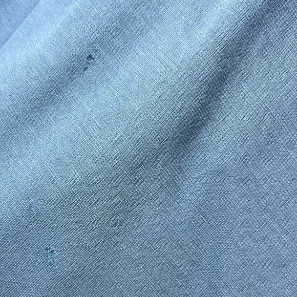 70s The American Way With Wool Vintage Fur Neck Cape Large - Picture 8 of 10